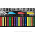 Wholesale stock 800 Puffs Fruit Flavors Disposable Vape